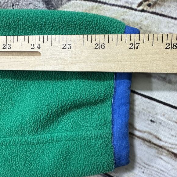 Vineyard Vines Jacket Men’s Large Green/Blue Fleece 1/4 Zip‎ Pullover Casual - Picture 8 of 9